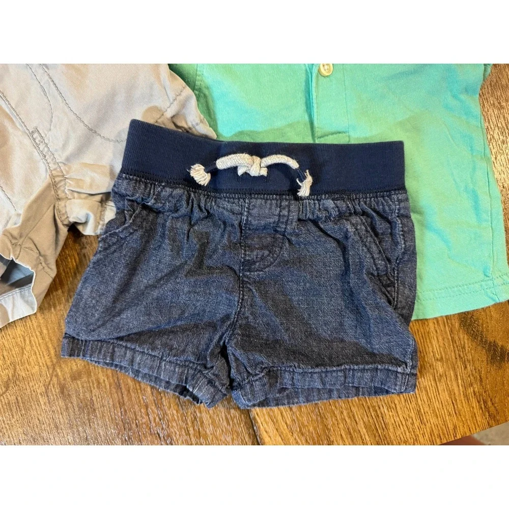 Baby Boy 3 Months Summer Clothes Bundle Outfits Shorts Shirts Bundle Lot Carters